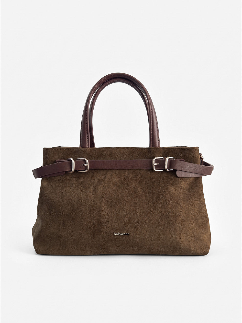 Balvanne Mist Moss Suede