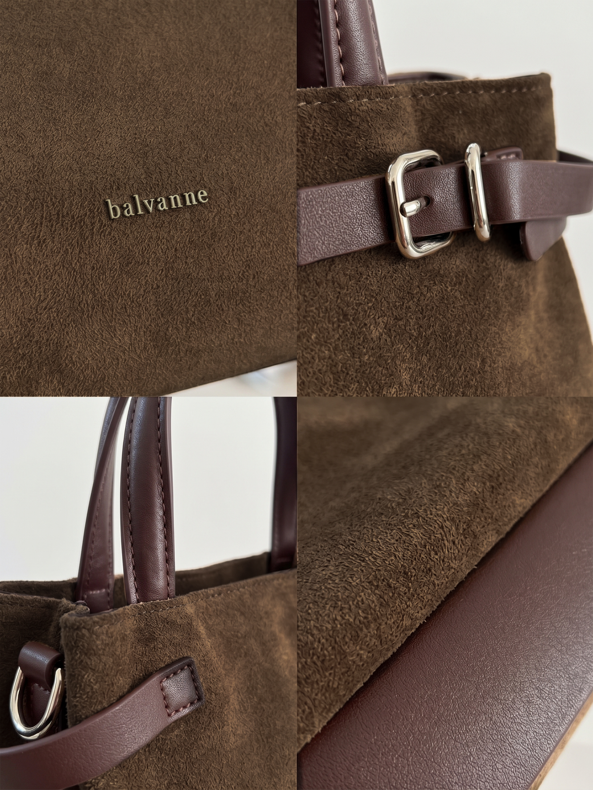 Balvanne Mist Moss Suede
