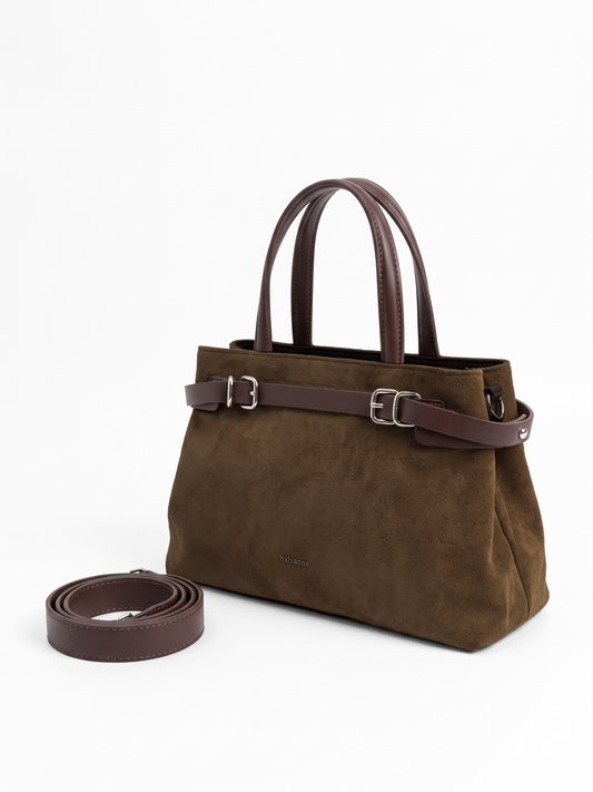 Balvanne Mist Moss Suede